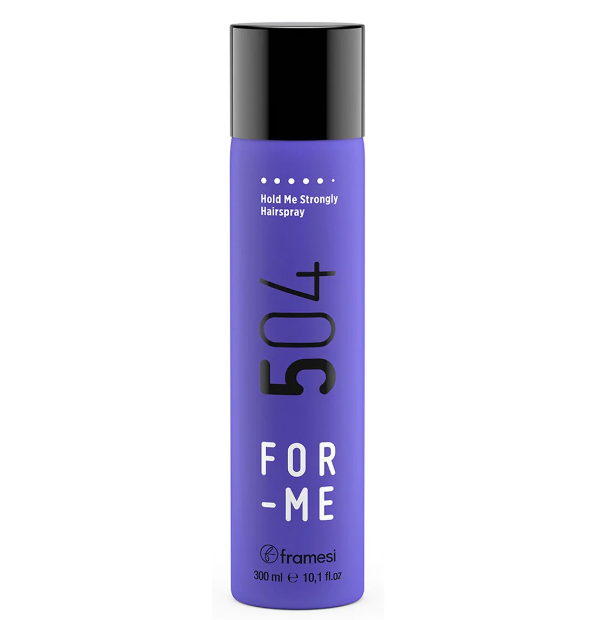 FOR-ME 504 HOLD ME STRONGLY HAIRSPRAY 300 ML / فور مي 504 بخاخ هولد مي سترونجلي 300مل