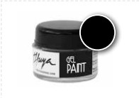 GEL PAINT BLACK / طلاء جل أسود