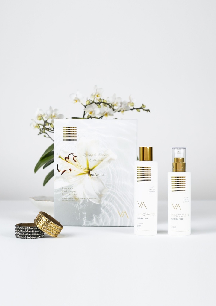 KIT SPRING & SUMMER  MASK -  - WITH CLUTCH BAG_x000D__x000D_
 / مجموعة ماسك سبرينج أند سمر مع حقيبة كلاتش