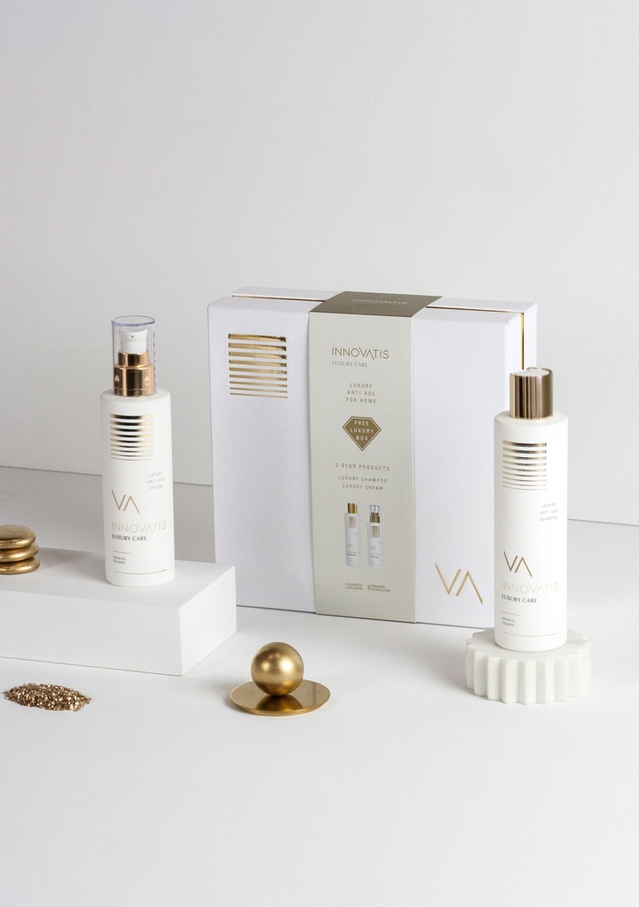 Luxury Home Kit Anti-Age Cream ( Shampoo + Anti-Age Cream) / مجموعة لوكسري هوم كريم مضاد للشيخوخة (شامبو + كريم مضاد للشيخوخة)