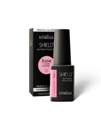 Kinetics Shield Ceramic Base Fresh Pink #921, 15ml / قاعدة سيراميك كينيتيكس شيلد وردي منعش # 921 ، 15 مل