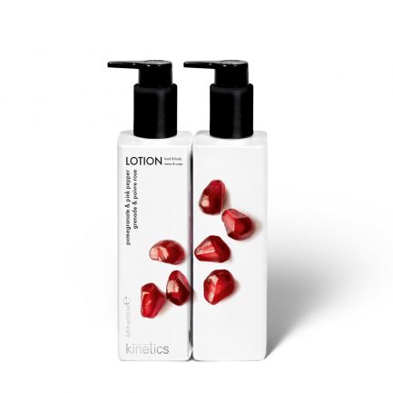Kinetics Hand&Body Lotion Pomegranate&Pink Pepper 250ml / كينيتكس لوشن لليدين والجسم والرمان والفلفل الوردي 250 مل