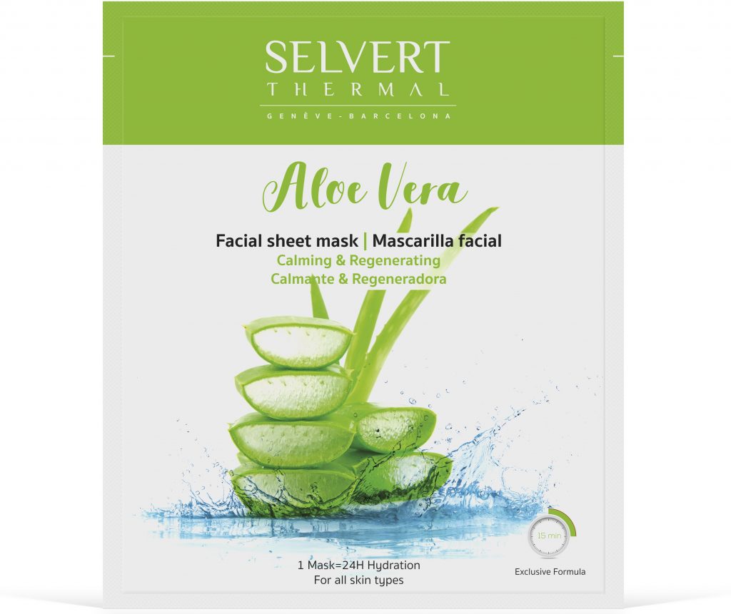 Facial Sheet Mask - Aloe Vera / قناع ورقي للوجه - الصبار