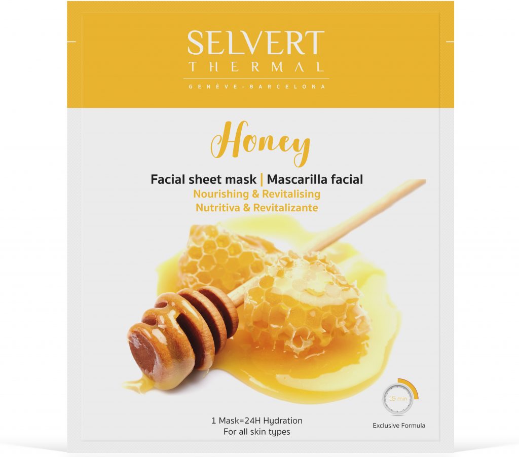 Facial Sheet Mask-Honey / قناع ورقي للوجه بالعسل