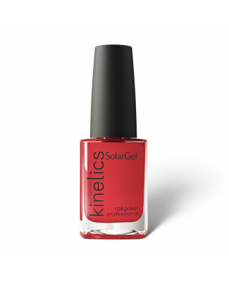 Kinetics SolarGel Nail Polish Bonnie Red #076 / طلاء أظافر من كينتيكس سولار جيل بوني ريد #076