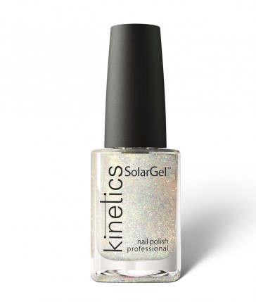 Kinetics SolarGel Nail Polish Silver Fairy Dust #101 / طلاء أظافر من كينتيكس سولار جيل سيلفر فيري دست #101