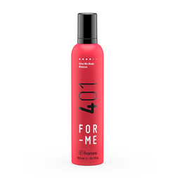 [A01604] FOR-ME 401 GIVE ME BODY MOUSSE 300 ML / فور مي 401 موس جيف مي بودي 300مل