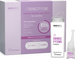 [K00293] MORPHOSIS DENSIFYING RETAIL KIT (sh 250ml + 24 pcs vials lotion) / طقم البيع بالتجزئة لتكثيف المورفوسيس (250 مل + 24 قطعة قوارير غسول)