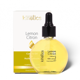 [KTR0675] Kinetics Lemon Cuticle Oil 75ml, with dropper in Box / زيت الليمون من كينتيكس للجلد الميت75مل - مع قطارة 